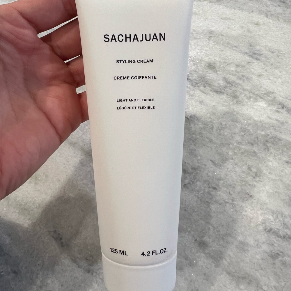 Sachajuan Styling Cream hair light and flexible gel mousse hair spray